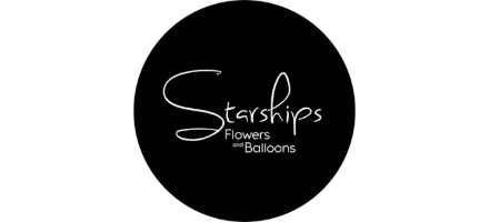 Starships Flowers and Balloons