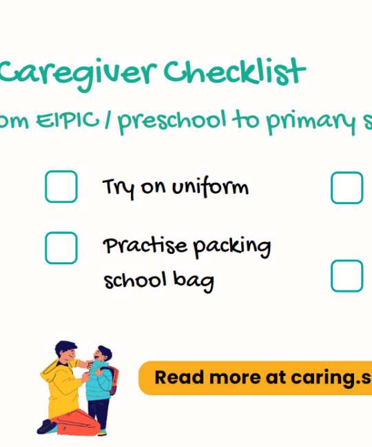 Transition from Preschool & EIPIC to Primary School