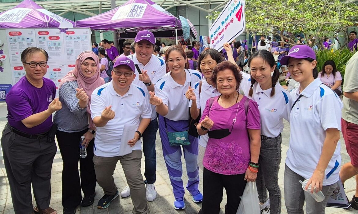 CaringSG at Purple Parade, 12 Oct 2024