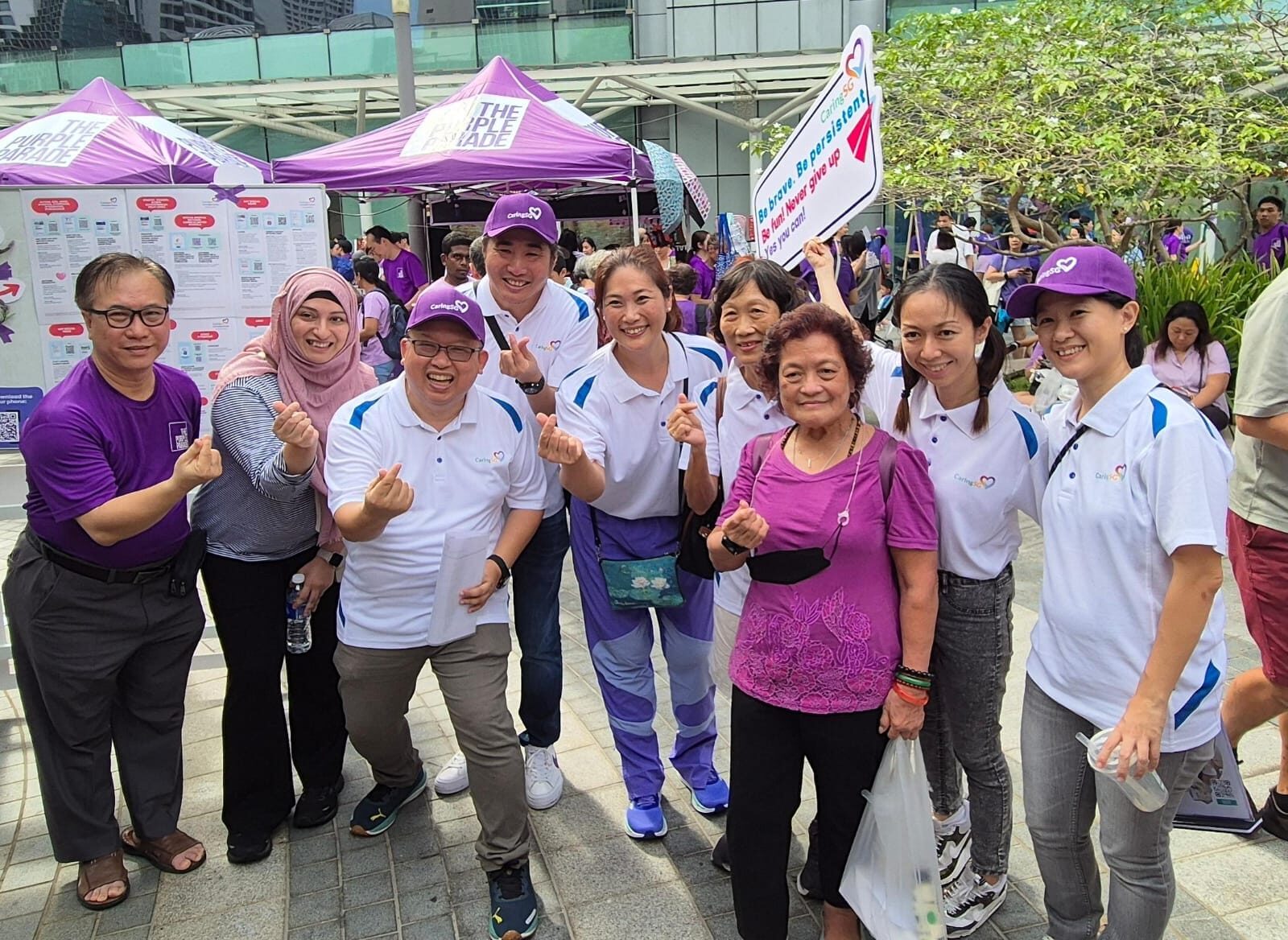 CaringSG at Purple Parade, 12 Oct 2024