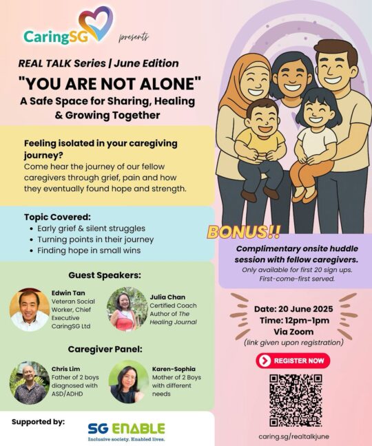 You Are Not Alone: A Heartfelt Sharing of Caregiver Journeys